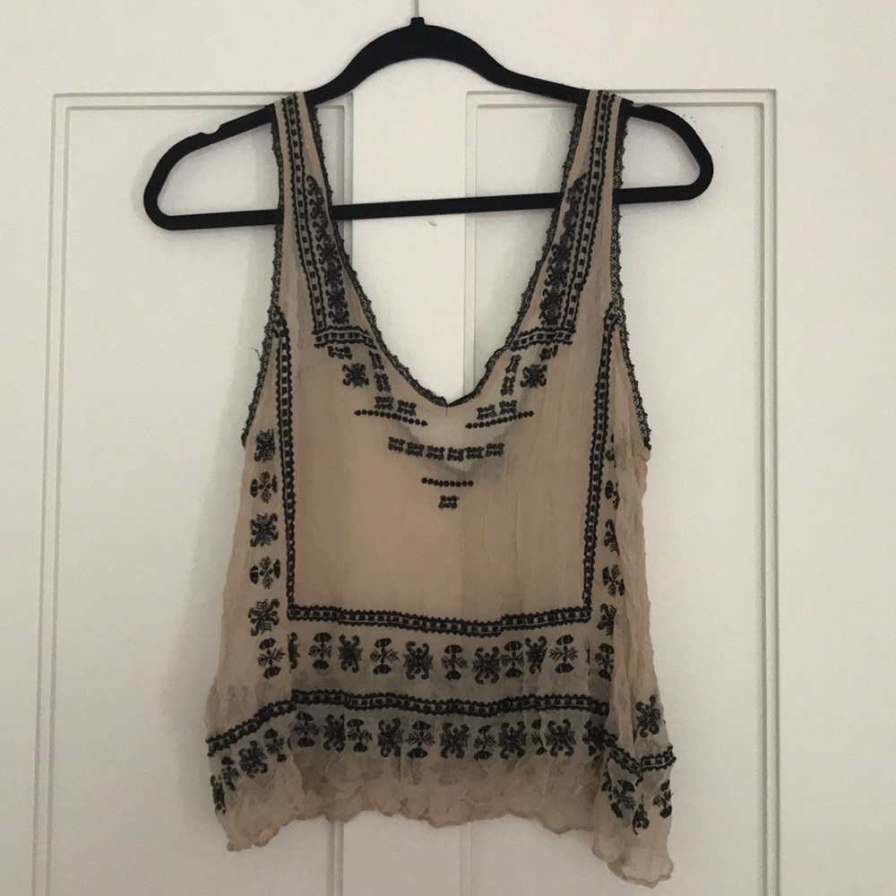 Ecote Sheer Tank (Urban Outfitters)